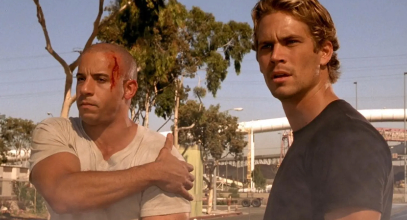 Still image from The Fast and the Furious.